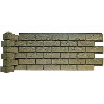 Фасадная панель FINEBER РУССКАЯ КРЕПОСТЬ Дымчатый 1130х463, 0,46м2